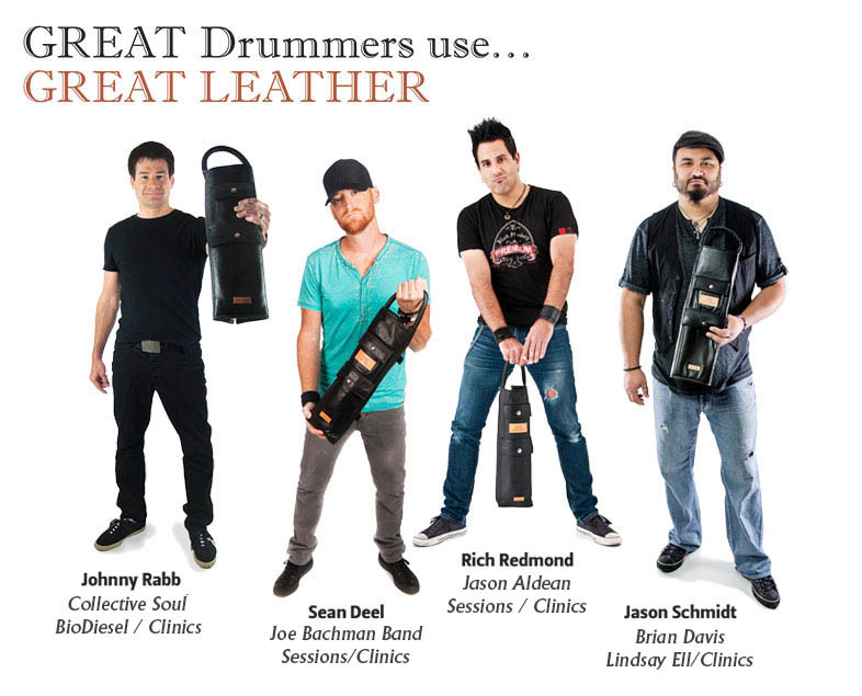 The Great Leather Drum Stick Bag